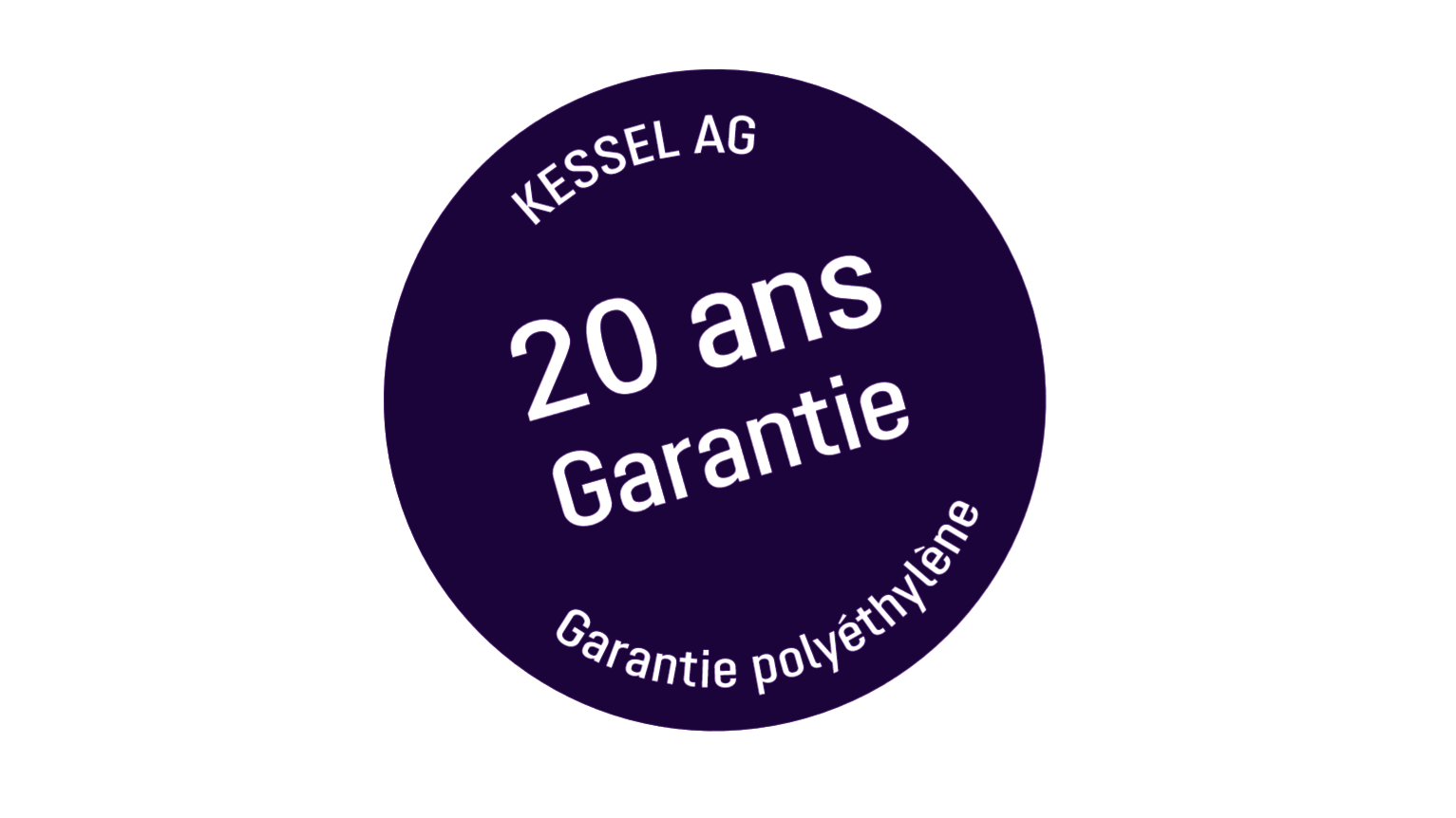 Garantie KESSEL sur les cuves en polyéthylène