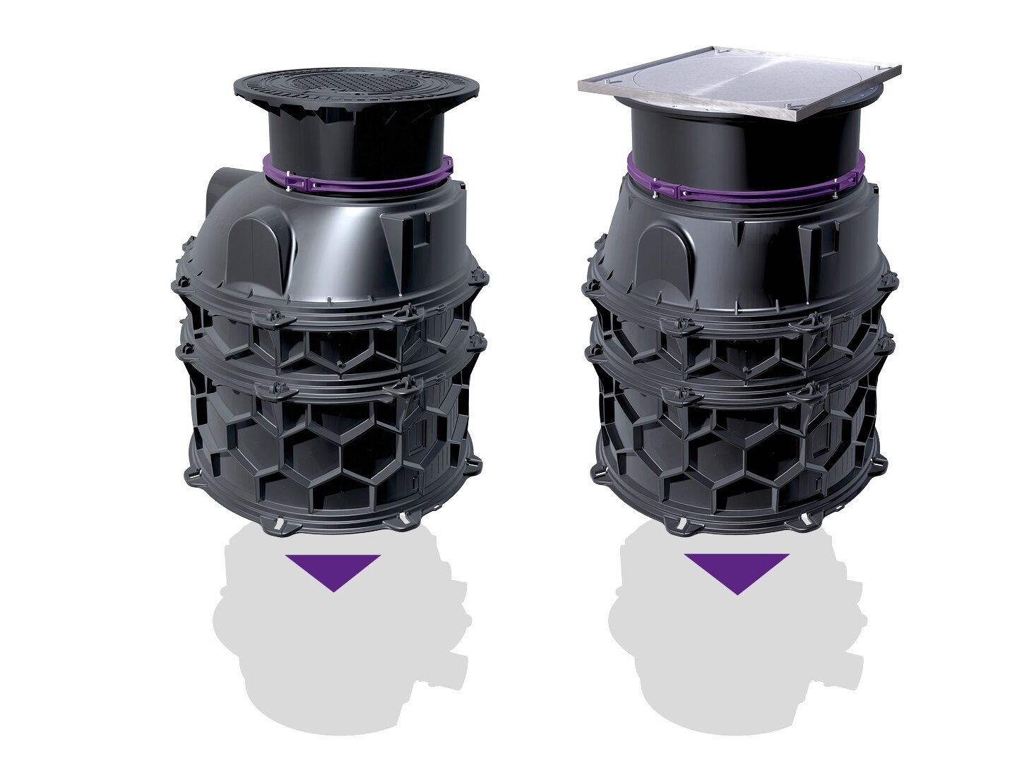 Module rehausse en composite